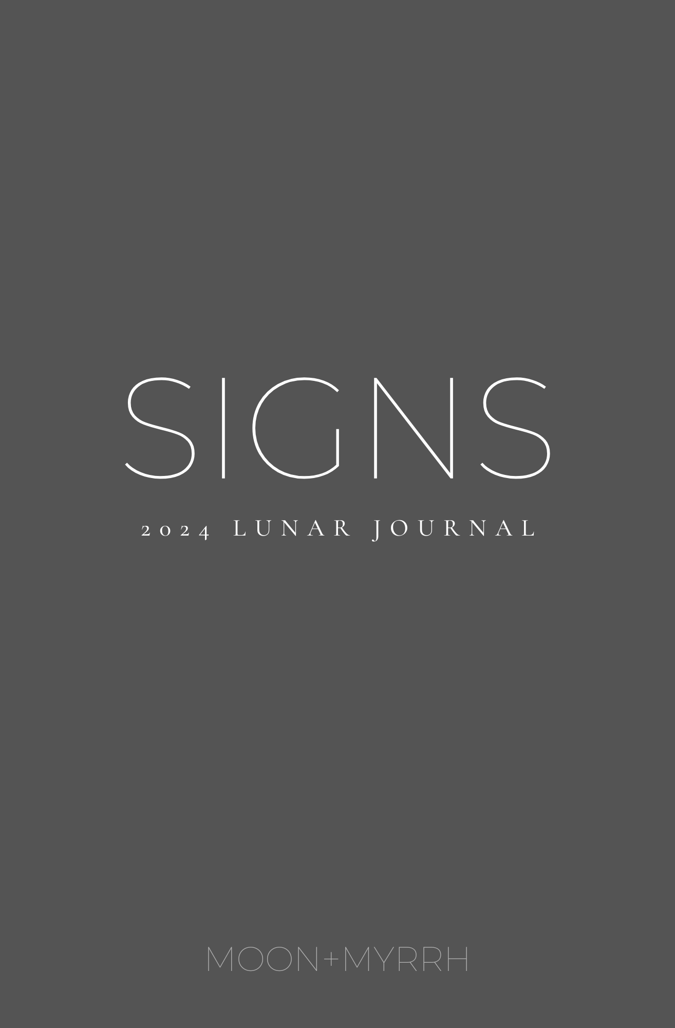 Signs: A 2024 Lunar Journal